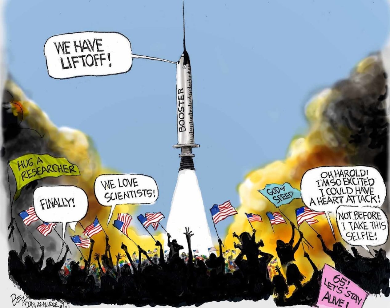 WEEK IN CARTOONS: Vaccines, immigration, spending and more