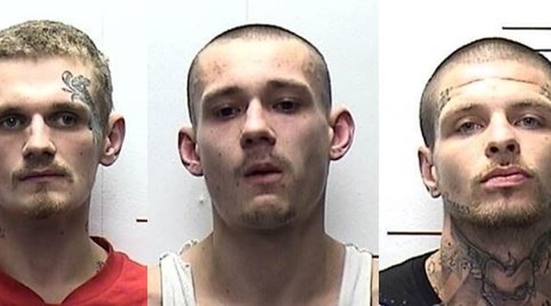 Doug Best (left); Derrick Brown (middle); and Charles Ray Graham