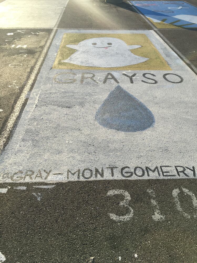 Lakota West senior parking spaces