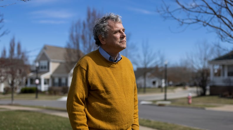 Sherrod Brown, the former Ohio Senator, in Cleveland, March 21, 2025. Brown, the Ohio Democrat who lost his bid for a fourth Senate term last year, announced on Monday that he was forming a nonprofit group called the Dignity of Work Institute. (Maddie McGarvey/The New York Times)