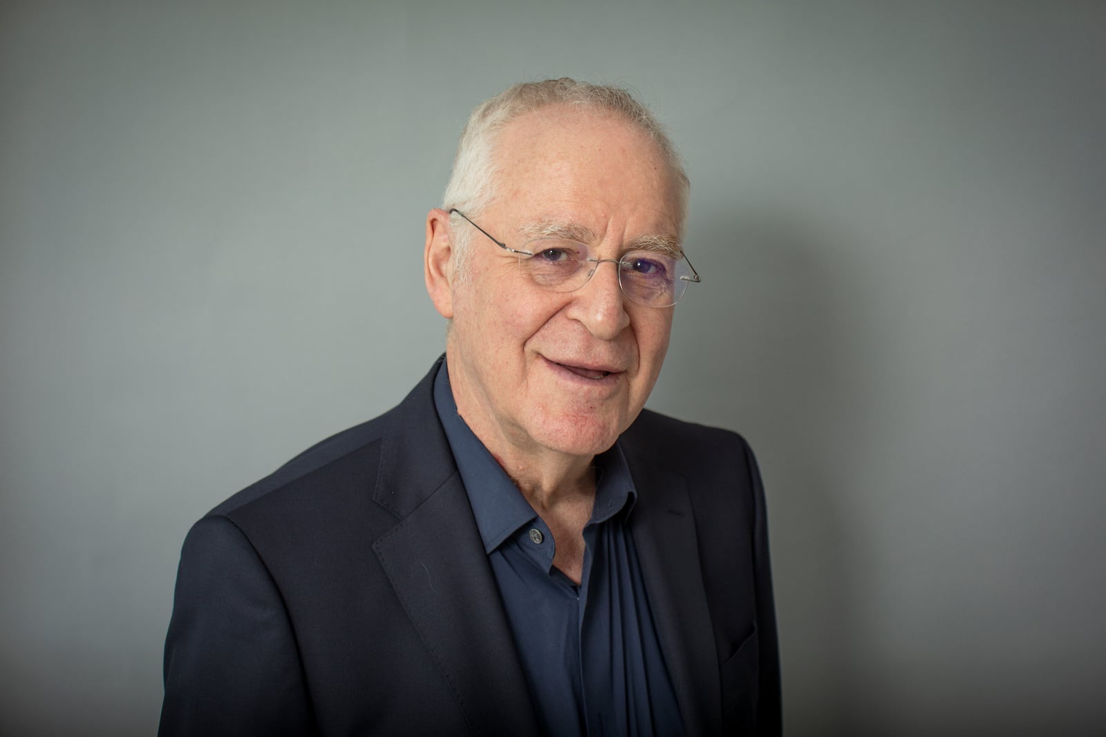 Author Ron Chernow poses for a portrait on Thursday, May 8, 2025, in New York. (Photo by Andy Kropa/Invision/AP)