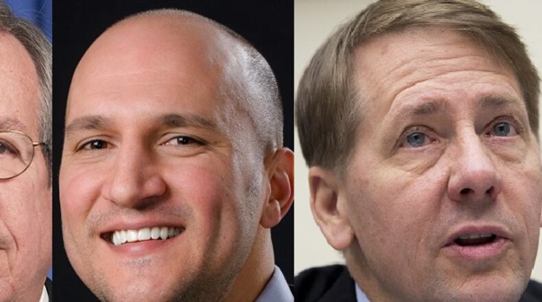 Bill O’Neill, Joe Schiavoni, Richard Cordray and Dennis Kucinich