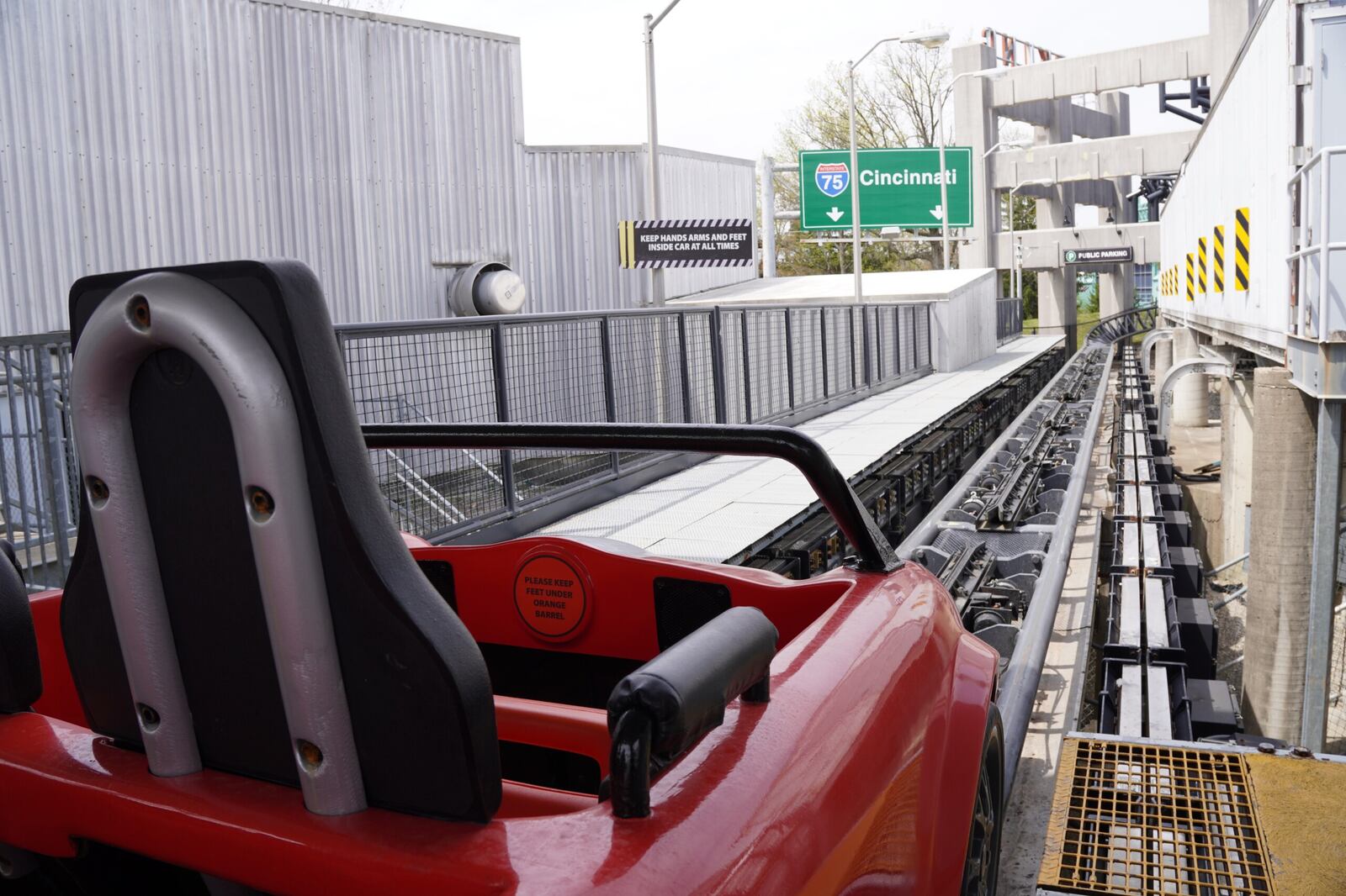Kings Island renamed its Backlot Stunt Coaster to honor Cincinnati, now calling it the Queen City Stunt Coaster. CONTRIBUTED