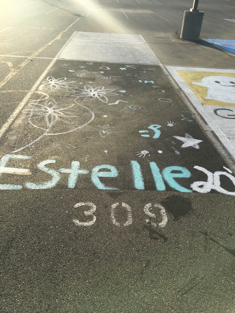 Lakota West senior parking spaces