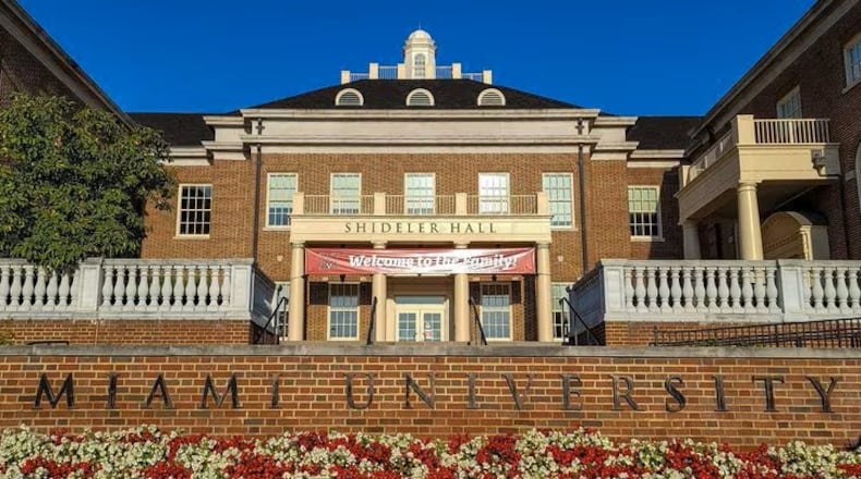 Butler County’s biggest college is also one of the nation’s best values for students, according to a new national study.
The Princeton Review has again ranked Miami University among its “Best Value Colleges” for its recently released 2025 ranking making the school one of only two public colleges in Ohio to be noted. (File/Journal-News)
