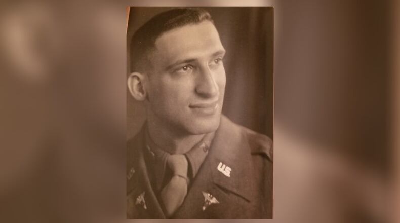 Dr. David Hirsch served as a dentist in an Engineer Combat Battalion in World War II in England, France and Germany and was honorably discharged in 1946 with a rank of captain. He returned to Hamilton, where he practiced dentistry for more than 50 years until he retired in 1989. SUBMITTED PHOTO
