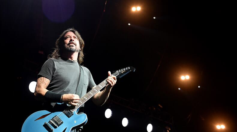 LAS VEGAS, NEVADA - DECEMBER 07: Frontman Dave Grohl of Foo Fighters performs at the Intersect music festival at the Las Vegas Festival Grounds on December 7, 2019 in Las Vegas, Nevada. (Photo by Ethan Miller/Getty Images)