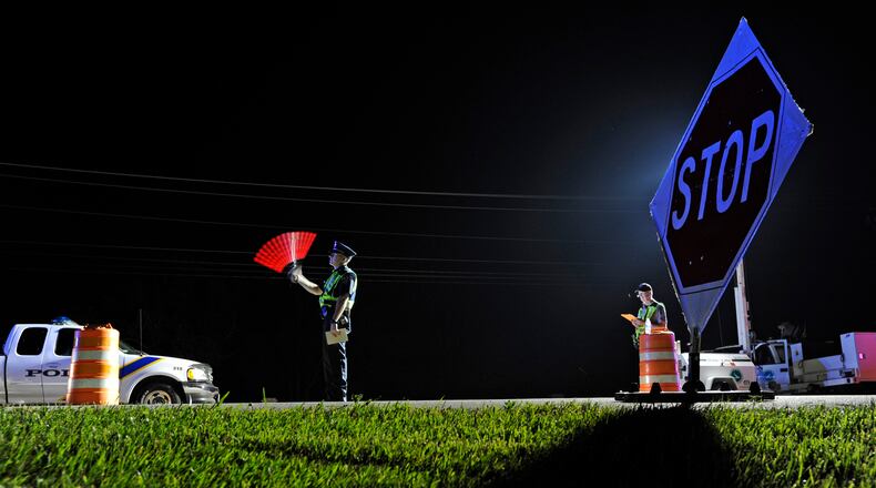 The Butler County OVI Task Force will be conducting an OVI checkpoint tonight, July 7, in Fairfield. STAFF FILE PHOTO