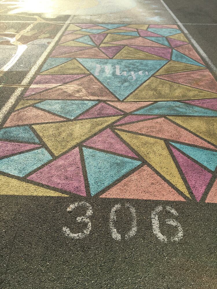 Lakota West senior parking spaces