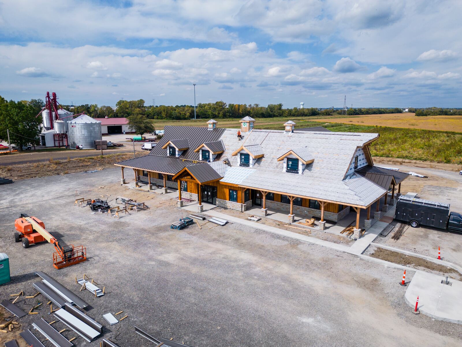 Garver Family Farm will have their Harvest Fest on Saturday and is expanding with addition of the new building opening at the beginning of 2024 that will have a bakery, bistro, wine bar and more. NICK GRAHAM/STAFF