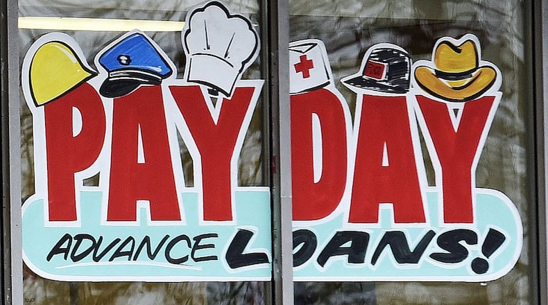 Ohio House Bill 123 calls for closing loopholes to reform payday lending laws. NICK GRAHAM/STAFF