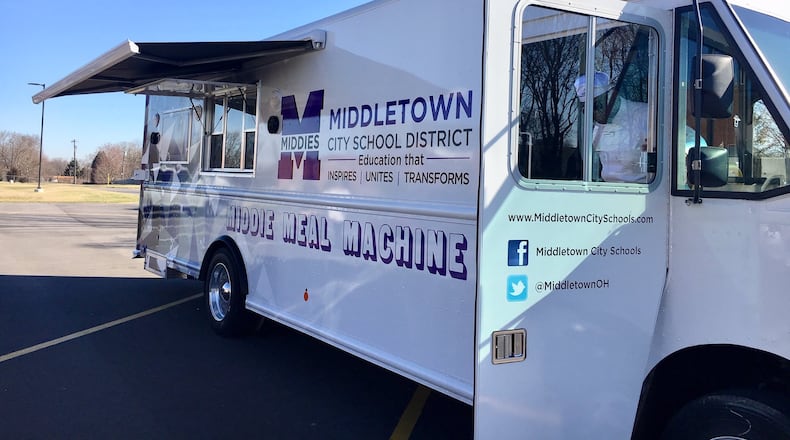 This week Middletown Schools unveiled its first food truck designed to deliver hot lunches to needy students during summer break. The truck is part of a $225,000 program by the city schools to feed and teach students about nutrition.