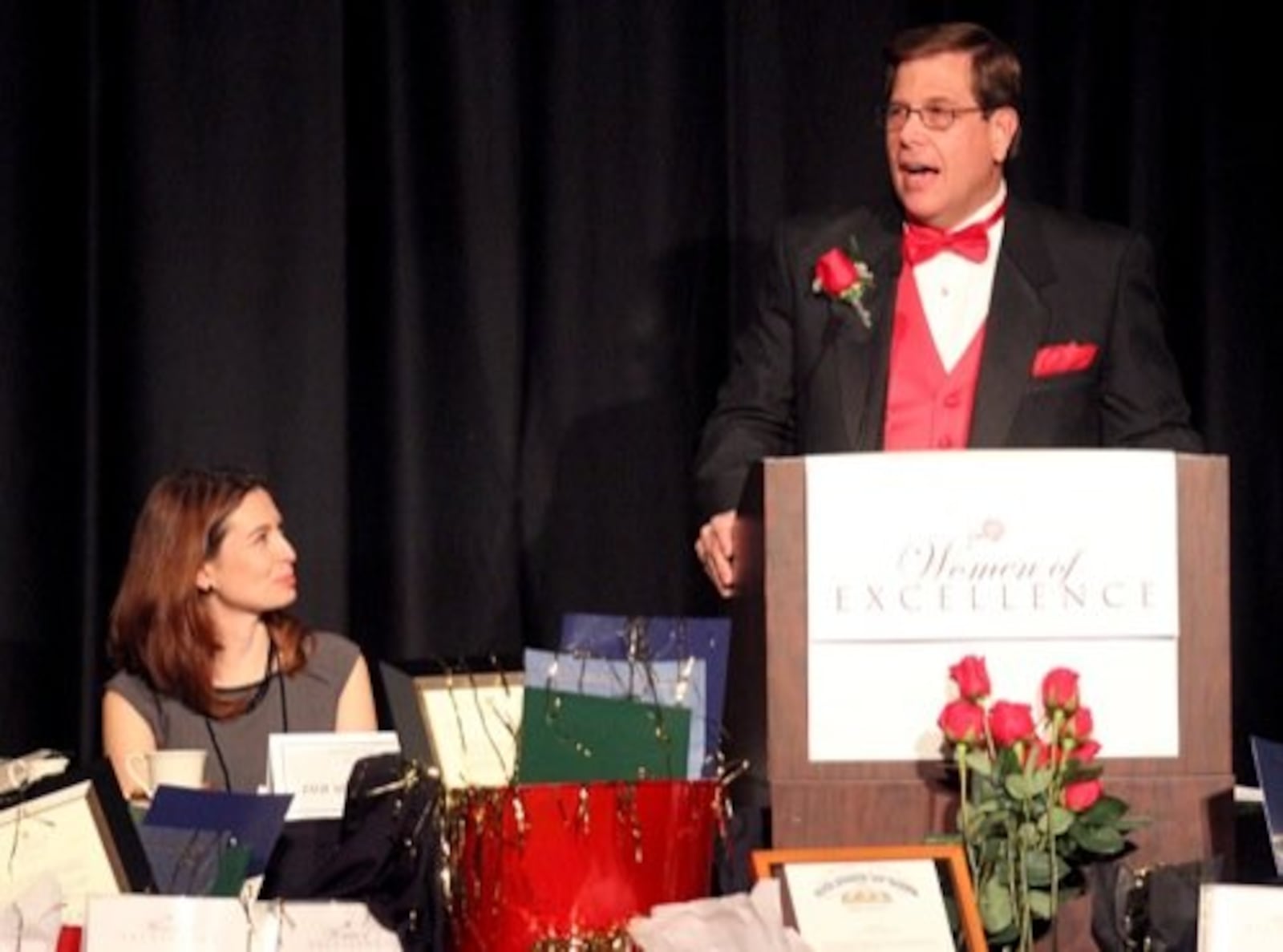 The West Chester-Liberty Chamber Alliance recognized its 2010 Women of Excellence at Cincinnati Marriott North at Union Centre Friday, Nov. 19, 2010. The honorees are Umama Alam, Deborah Brenneman, Brenda Frazier, Susan Hendel, Chris Xeil Lyons, Darlene Mack, Candice DeClark Peace, Dorothy Roth, Catherine Stoker and 2010 Young Woman of Excellence honoree Sarah Healey.