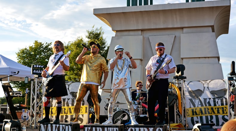 West Chester’s summer concert series, “The Takeover” presented by First Financial Bank will return this year on Thurs., May 22. Naked Karate Girls will kick off the concert series. FILE - CONTRIBUTED