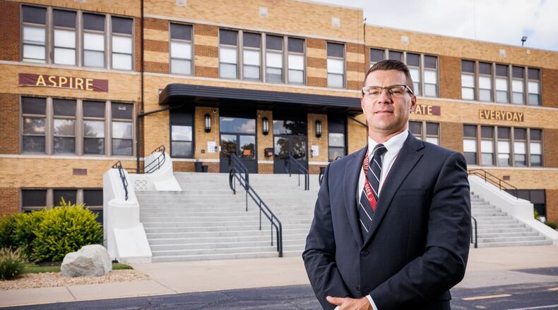 The leader of Butler County’s most academically successful school district is wrapping up his first year as superintendent of Ross Schools and said one of this school year’s most significant accomplishments was working toward strengthening community ties.
William Rice, who was hired in the spring of 2024 after being assistant superintendent of Fairfield Schools, recently paused during the busy end-of-school year activities to assess his initial year’s challenges and accomplishments. (File/Journal-News)