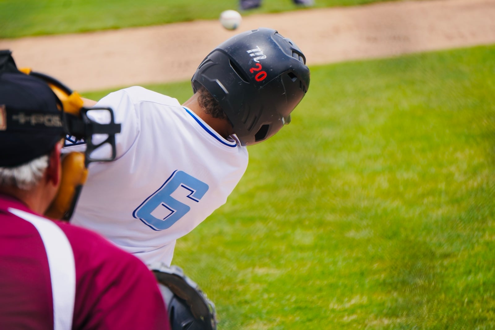 West Side Little League's Teegan Lay puts the ball in play. West Side beat Boardman 13-4 on Sunday to advance in the Ohio Little League state tournament at Boardman's Field of Dreams. CHRIS VOGT / CONTRIBUTED