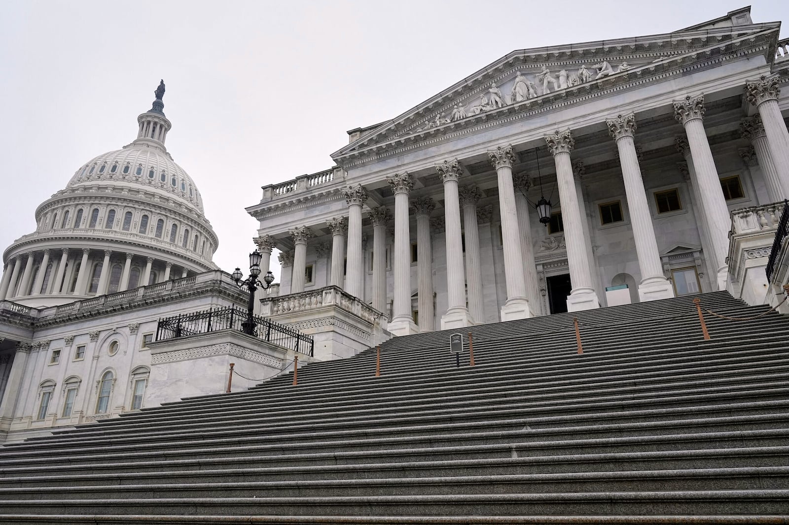 The U.S Capitol is seen on Monday, June 16, 2025, in Washington. (AP Photo/Mariam Zuhaib)