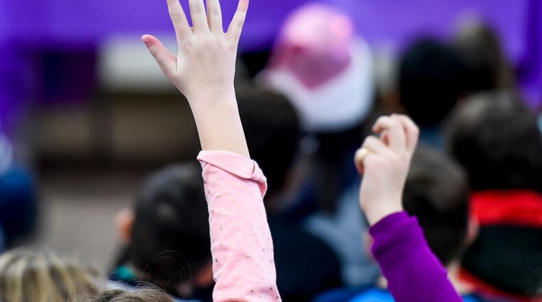 Middletown City Schools has partnered with the Ohio School Board Association to develop a district-wide survey. STAFF FILE/2016