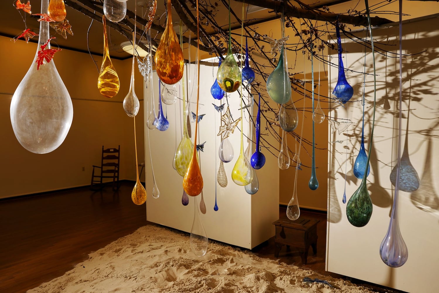Darren Goodman Glass exhibit