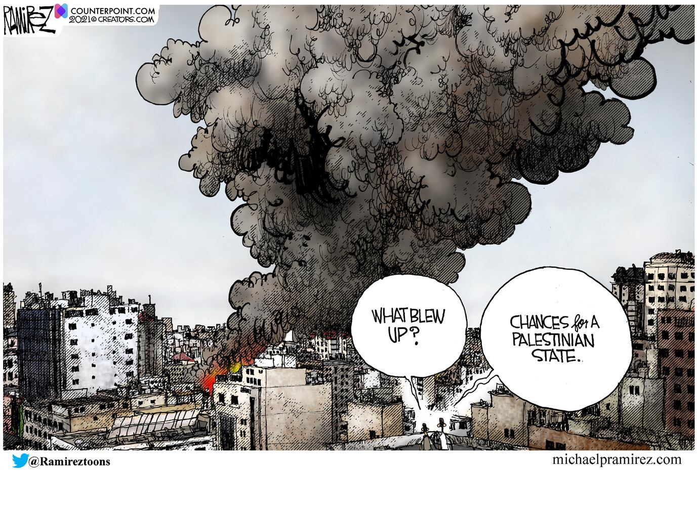 Week in cartoons: Masks off, Middle East violence and more