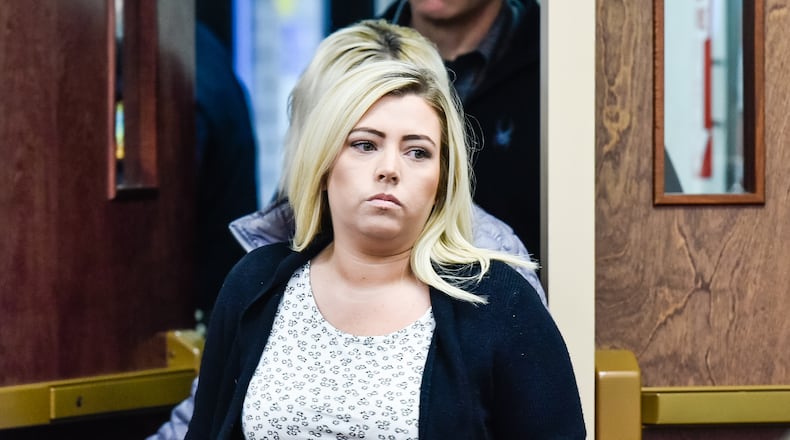 The Franklin Board of Education is scheduled to consider the resignation of Madalyn Arnett, a Franklin High School teacher accused of having sex with a 16-year-old student. NICK GRAHAM/STAFF