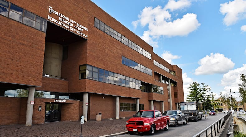 “Donham Plaza is more than 40 years old and has age related and safety problems,” City Manager Doug Adkins said. NICK GRAHAM/STAFF