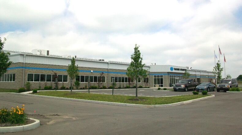 Takumi Stamping on Seward Road in Fairfield was evacuated after a bomb threat note was found in a women’s restroom. CONTRIBUTED