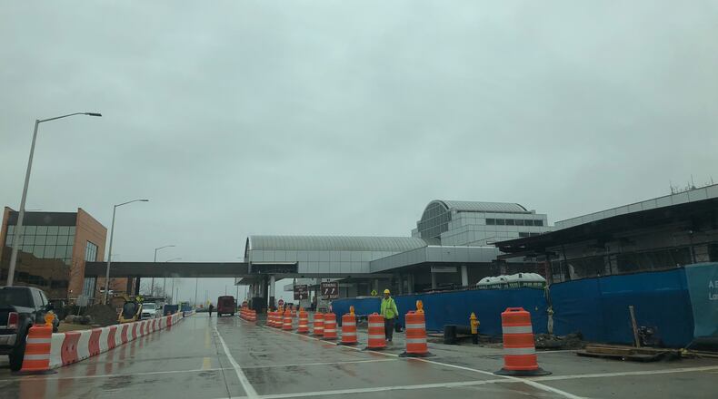 The Dayton International Airport is moving on to its second phase of terminal renovation. KARA DRISCOLL/STAFF