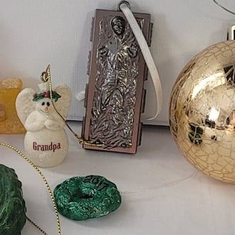 MetroParks of Butler County said these ornaments were left on Christmas trees it recycled in 2026. CONTRIBUTED