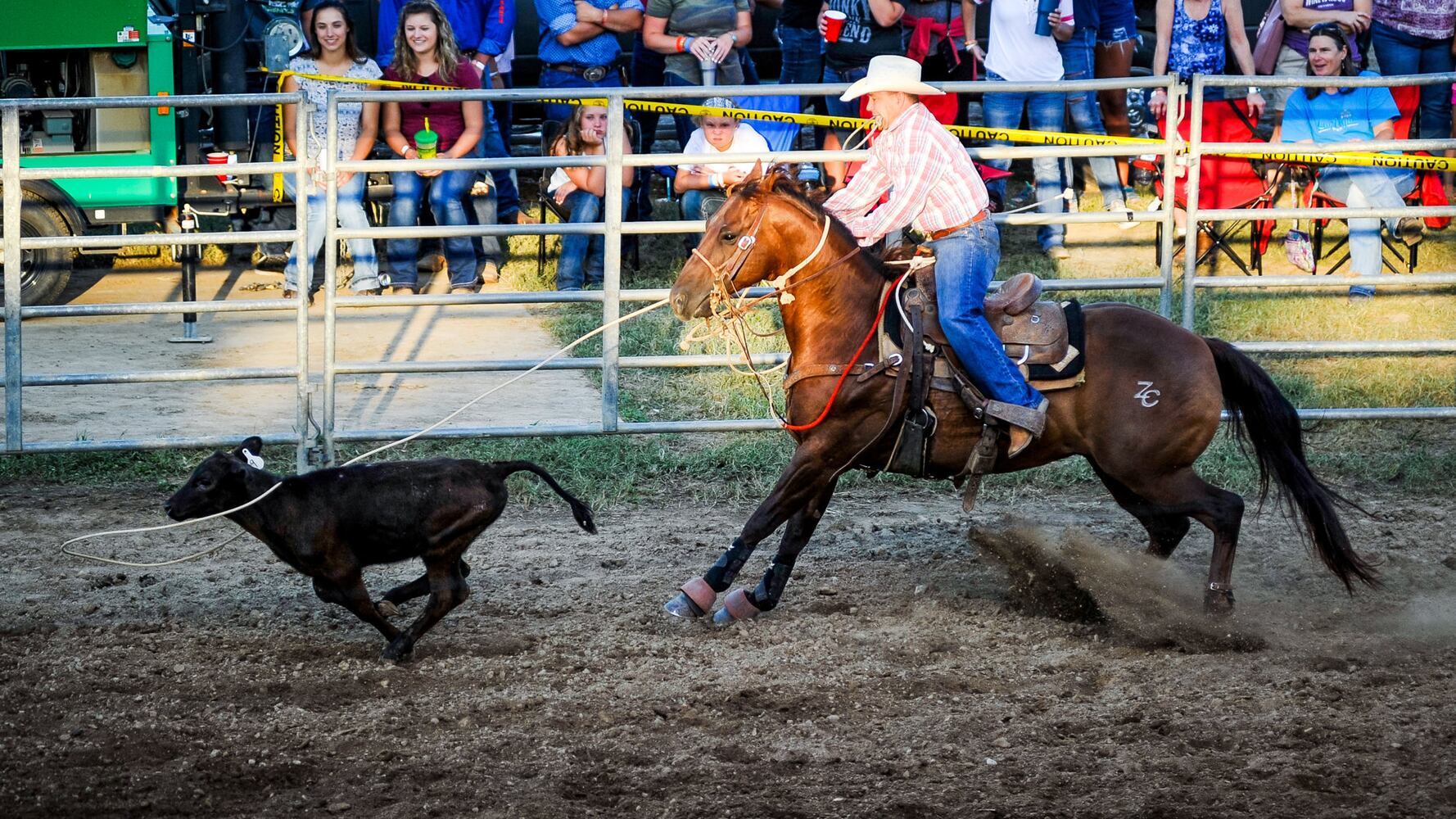 Broken Horn Rodeo closes out the night Wednesday at the Butler County Fair