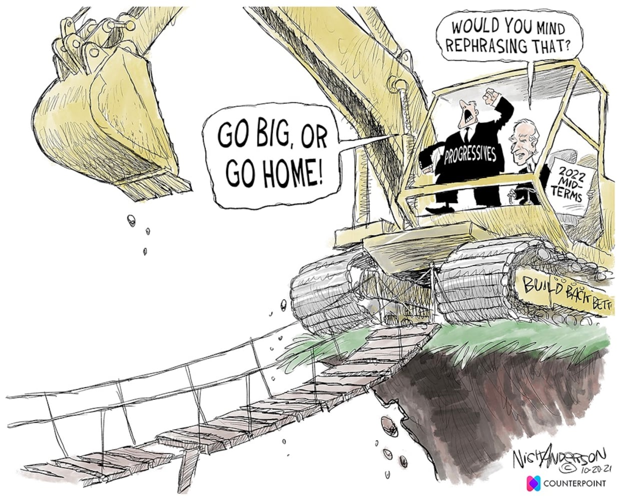 WEEK IN CARTOONS: Gen. Colin Powell, supply chain woes and more