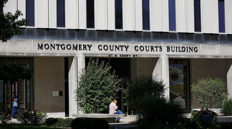 The Montgomery County Common Pleas Court Building is one of many buildings in downtown Dayton that is property tax exempt. TY GREENLEES / STAFF