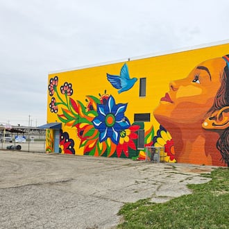 "Viva el Sueño (Live the Dream)" is painted across the eastern wall of Hamilton Living Water Ministry, 510 S. Eighth St., in the city's Jefferson neighborhood. The mural by artist Anna Ganina of Austin, Texas was unveiled in 2025. Launched in Hamilton in 2016 as a partnership between the Fitton Center for Creative Arts, the City of Hamilton and the Hamilton Community Foundation, StreetSpark aims to enhance the city’s creative identity through murals and public art. NICK GRAHAM/STAFF