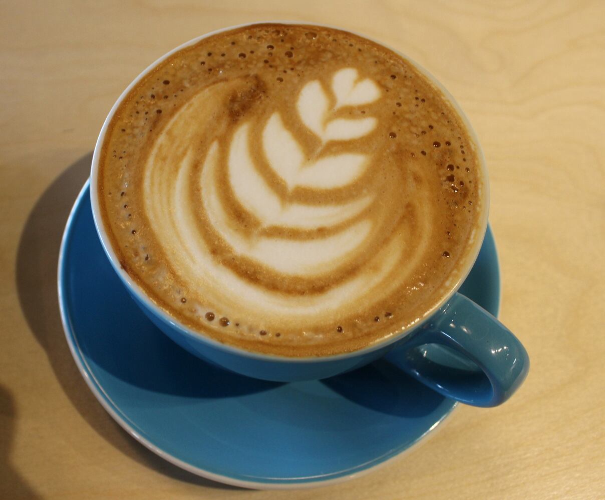 PHOTO:  look inside of the new Ghostlight Coffee shop location next to Old Scratch Pizza
