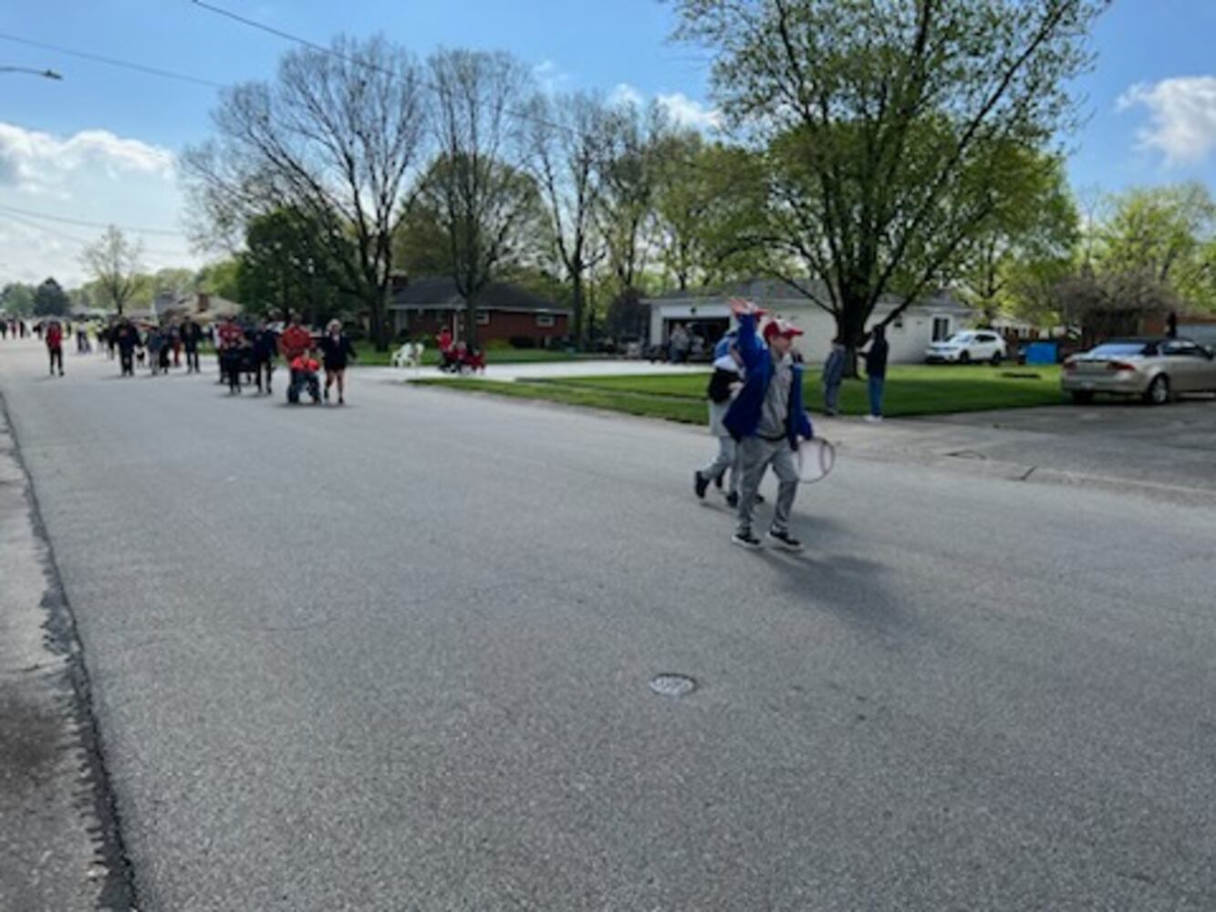 Nuxhall fields parade and opening day