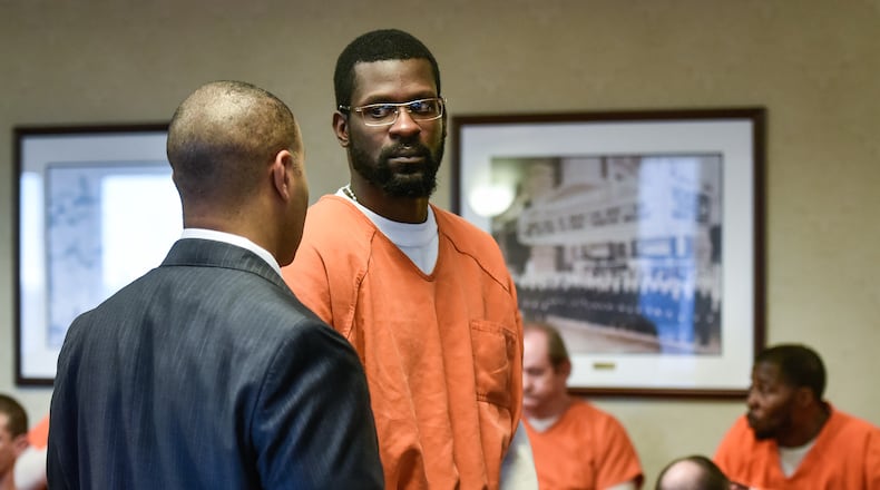 Dorrico Dawaun Brown entered a guilty plea Monday, April 9, in the death of his 1-year-old son. Toxic levels of drugs were found in the baby’s system when he died last May. NICK GRAHAM/STAFF