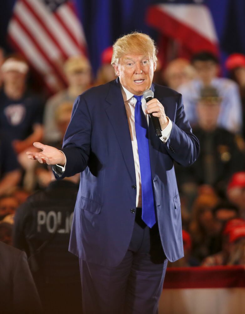 PHOTOS President Trump's past visits to the region.