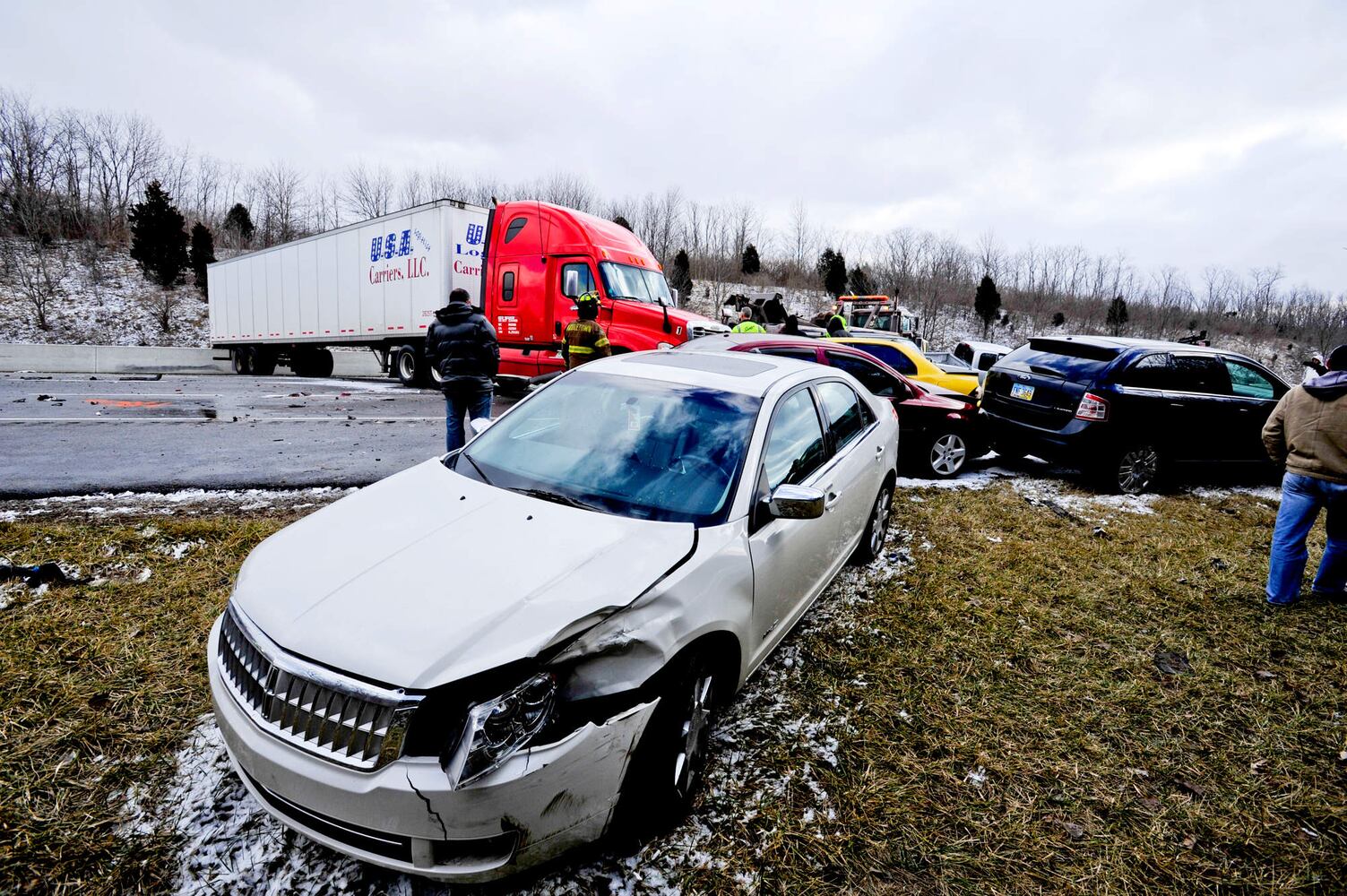 I-75 pileup Middletown