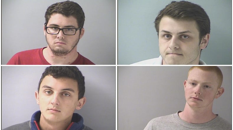 Clockwise from top left: William P. Berg; Brett S. Balick; Eric W. Dewinter; and Roman Sembay.