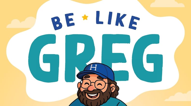 Written by Scott Smallwood and illustrated by LemonGrenade Creative "Be Like Greg" encourages kids to be more like Greg Bisdorf, to go out, help out in the community and be a part of things. Contributed.
