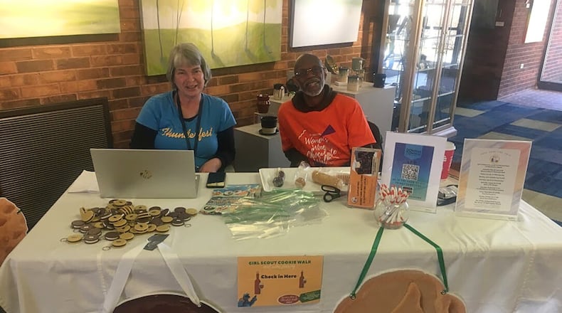 The annual Girl Scout Cookie Walk & Wine Pairing event has become a tradition in downtown Middletown. CONTRIBUTED
