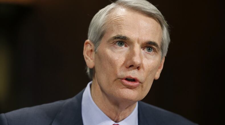 Ohio Sen. Portman says U.S. has lost as many as 1,500 immigrant children(AP Photo/Alex Brandon)