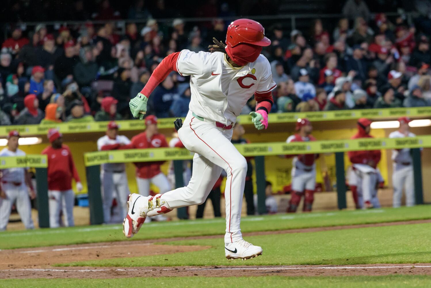 PHOTOS: Cincinnati Reds vs. Reds Top Prospects at Day Air Ballpark