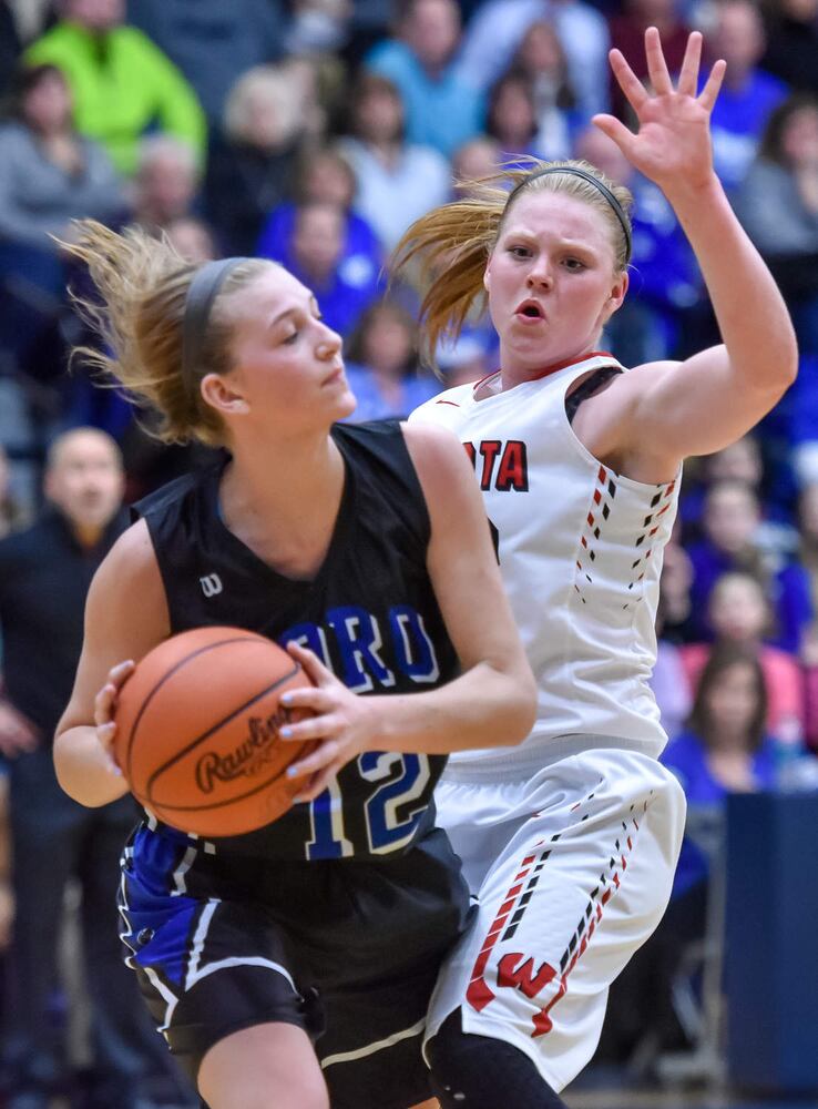 Lakota West vs Springboro girls basketball