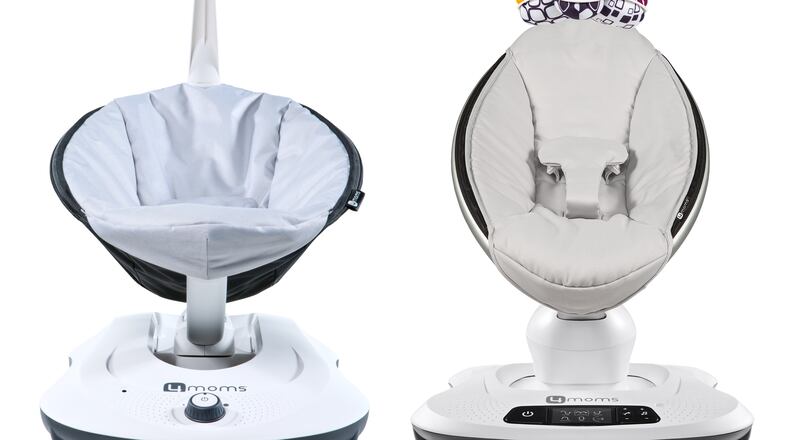 Over 2 million RockaRoo and MamaRoo baby swings and rockers were recalled after dangling straps led to the death of one 10-month-old and the injuring of a second, according to the recall