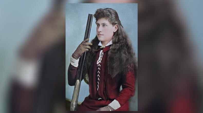 Sharpshooter Annie Oakley is the focus of the Garst Museum in Greenville.
CONTRIBUTED
