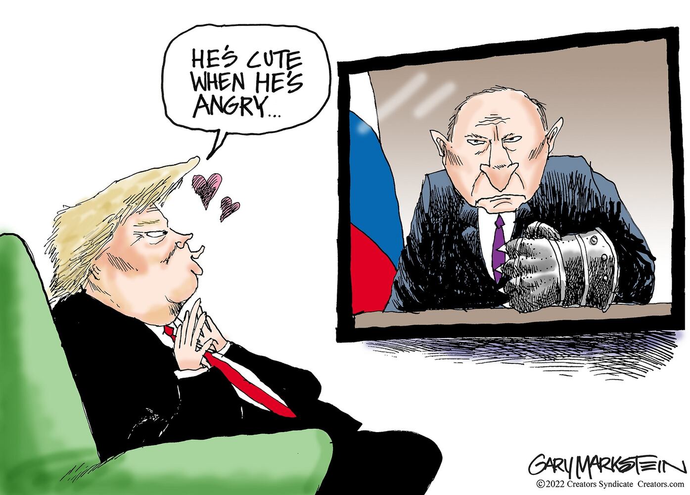 WEEK IN CARTOONS: Ukraine, Putin, baseball lockout and more