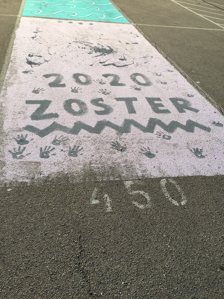 Lakota West senior parking spaces