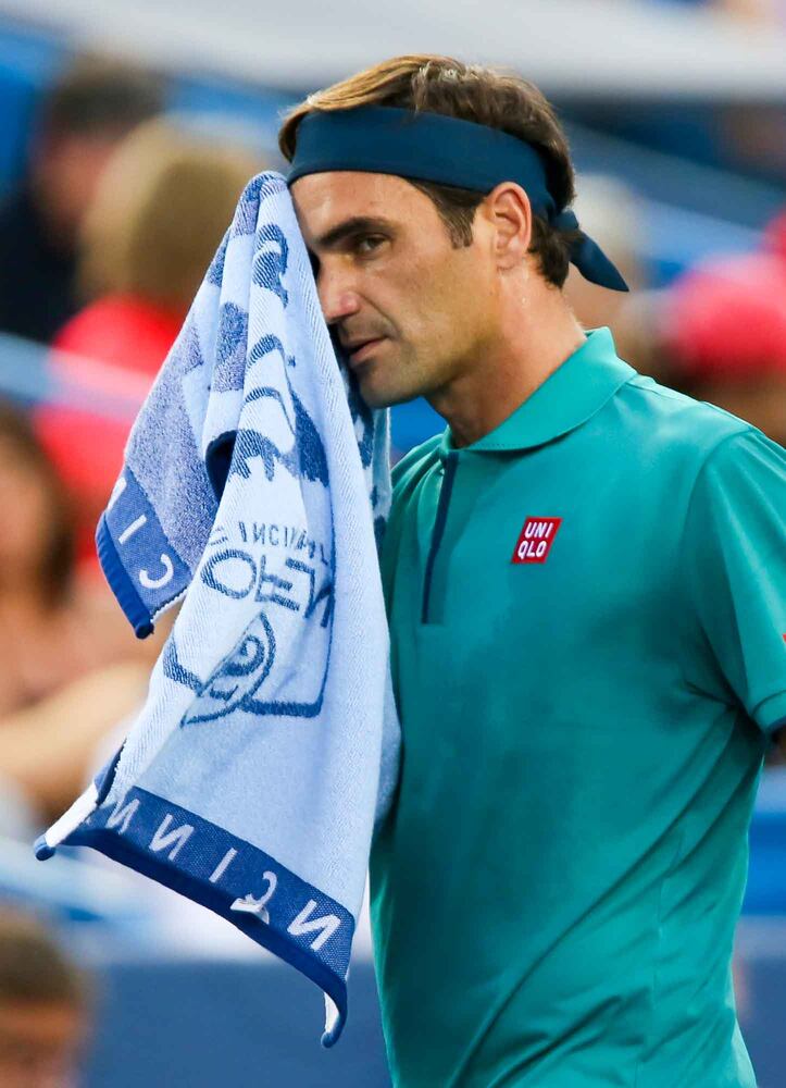 PHOTOS Roger Federer continues winning ways in Cincy