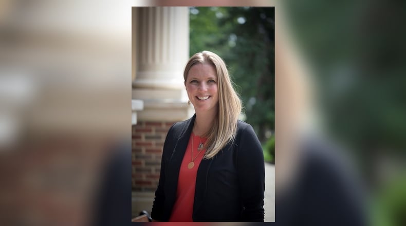 Jessica Rivinius has been named Miami University’s vice president and chief marketing communications officer. CONTRIBUTED